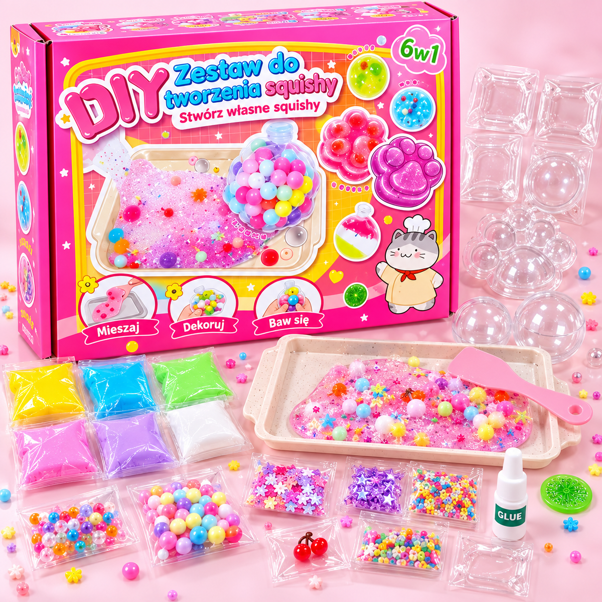 Klämis Hobbyæske til at lave egne squishies